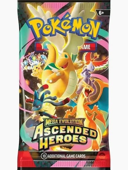 Mega Evolution Ascended Heroes Booster Pack